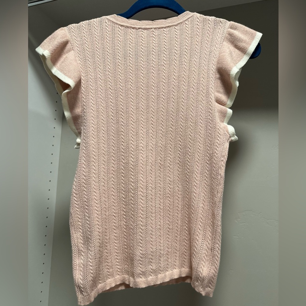 Hem & Thread Ruffle Sleeve Tank Top - Picture 8 of 9